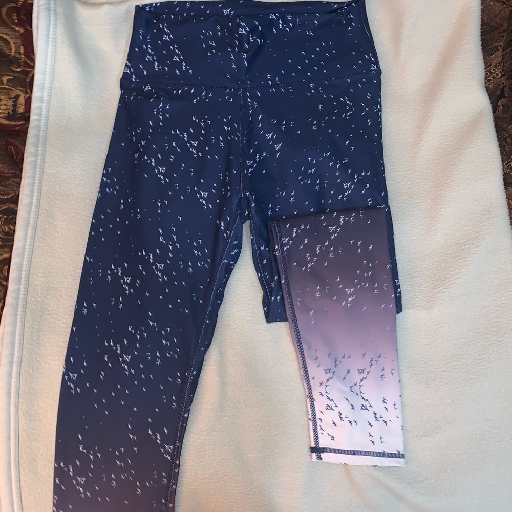 Fabletics Navy/White Leggings